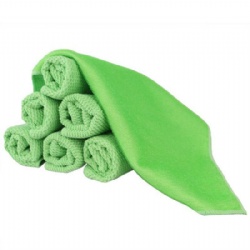Microfiber cleaning Towels one side wiriness another side fabric