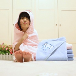 Baby hooded towels manufactuer microfiber baby towel cartoon towels factory direct